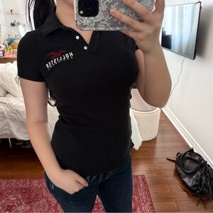 Vintage Hollister Black Polo Shirt